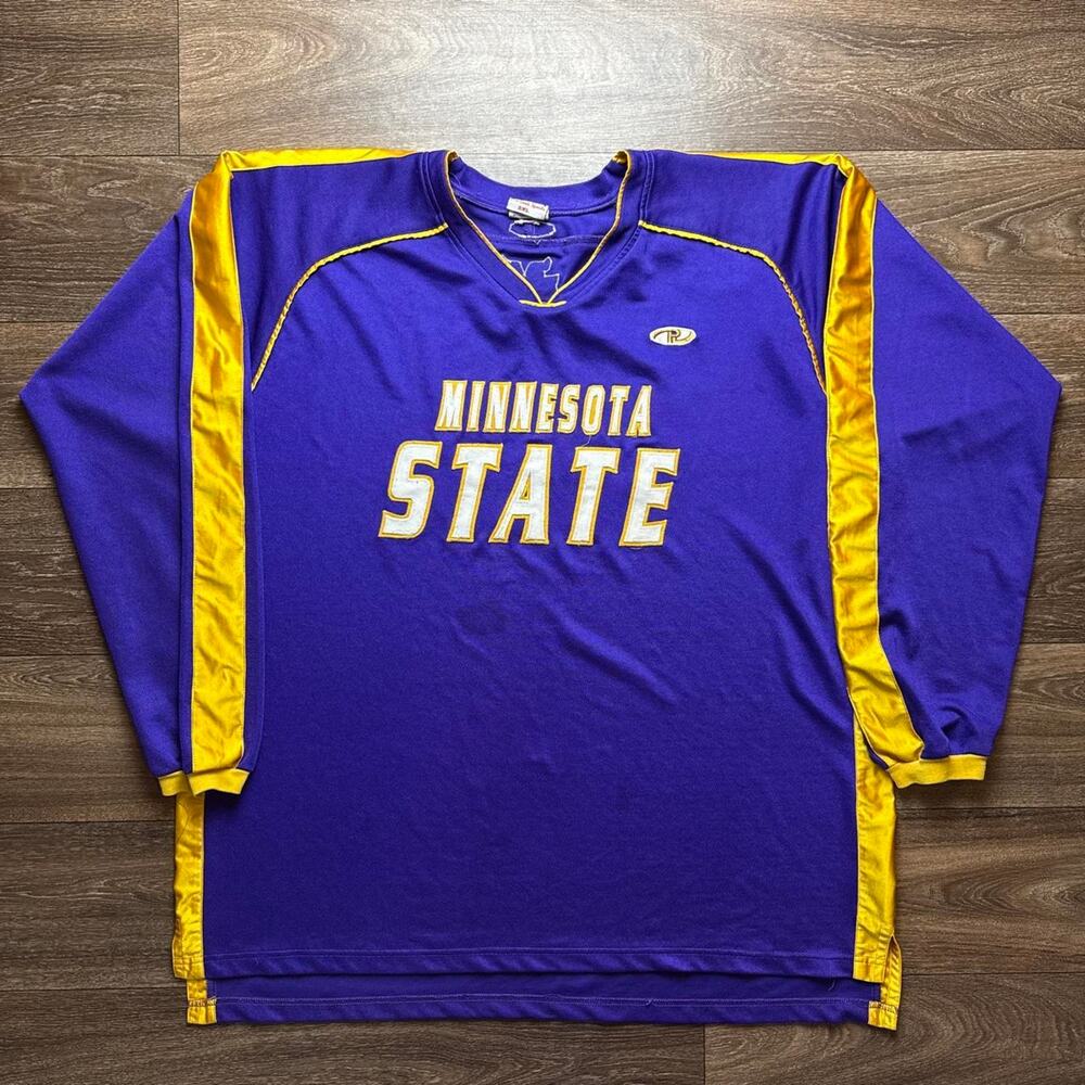Minnesota State University Purple & Yellow Basketball Warmup Jersey
